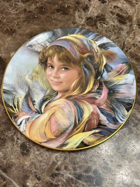 Royal Doulton "Gabriella" collector plate from The Encore Series